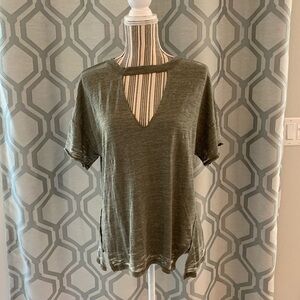 We The Free Distressed Short Sleeve Tee